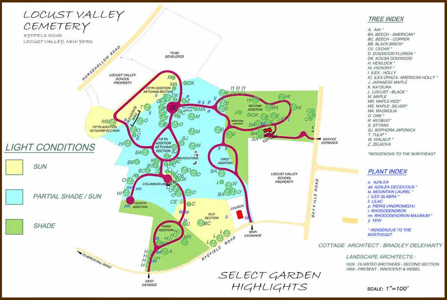 Cemetery Map